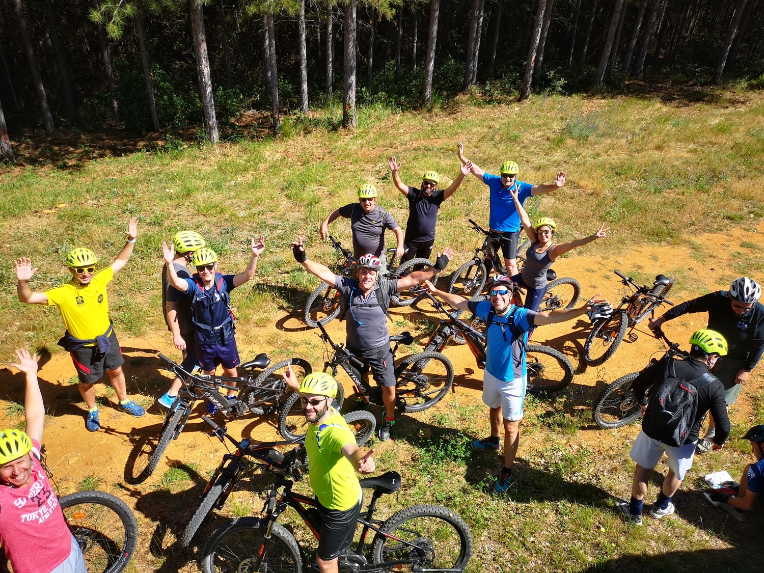 Séminaire d'entreprise à vélo électrique en Ardèche