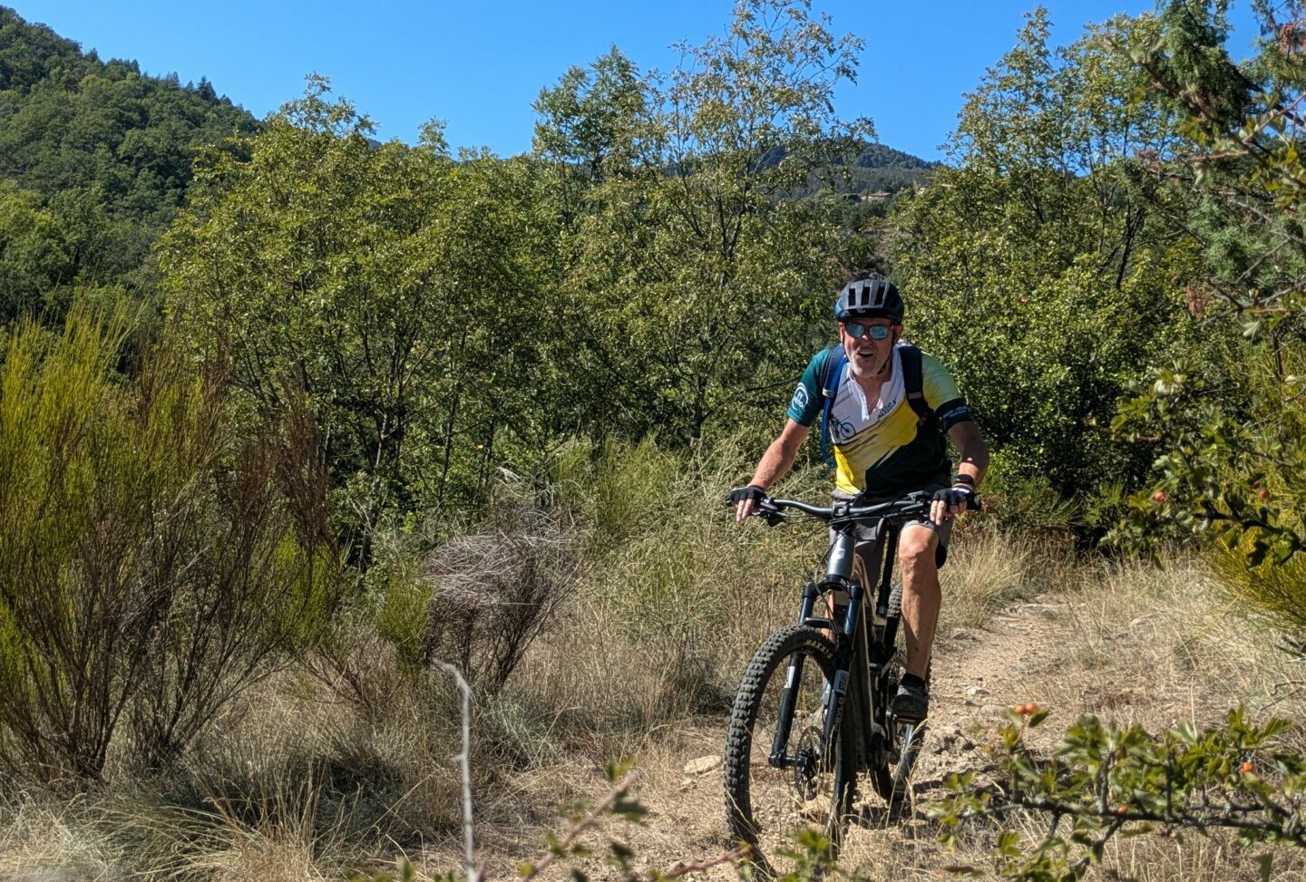 Randonnée VTT dans les Cévènnes d'Ardèche